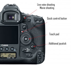 Canon 1DX new buttons